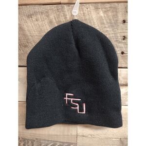 NEW FSU Florida State Seminoles Black Beanie by Captivating Headgear NCAA